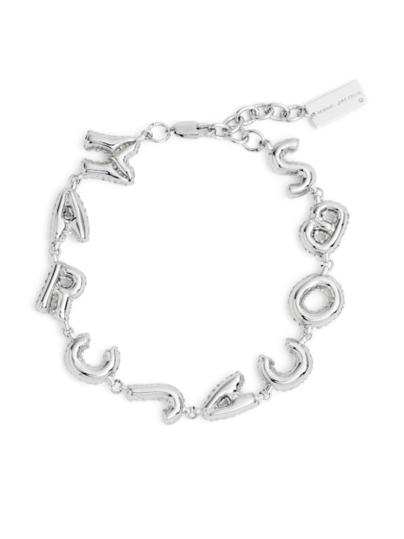 Marc Jacobs The Balloon logo bracelet - Silver von Marc Jacobs