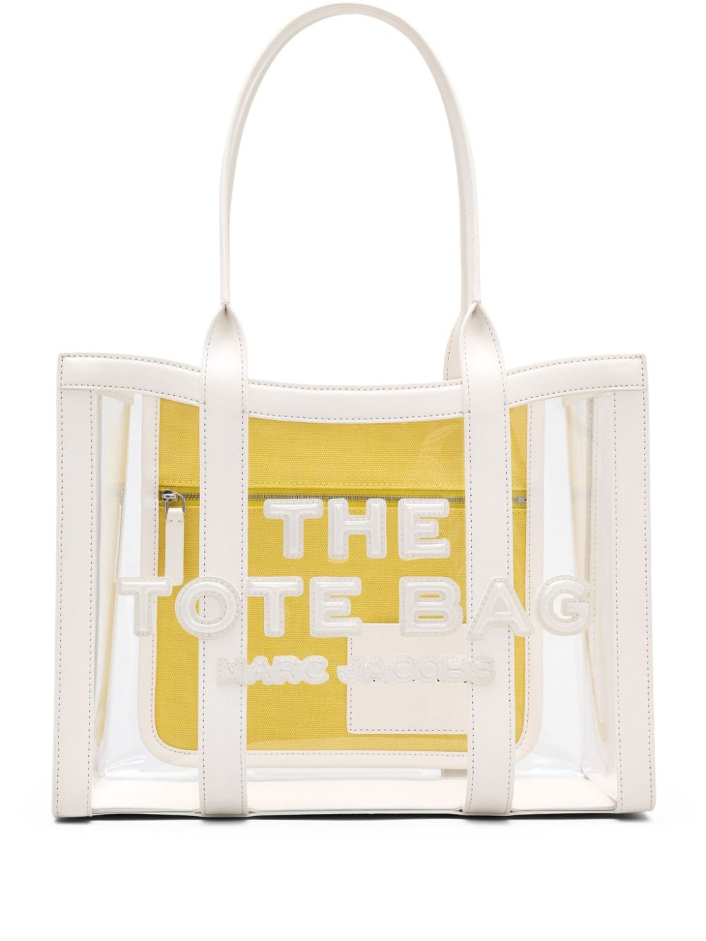 Marc Jacobs The Clear Medium Tote bag - White von Marc Jacobs