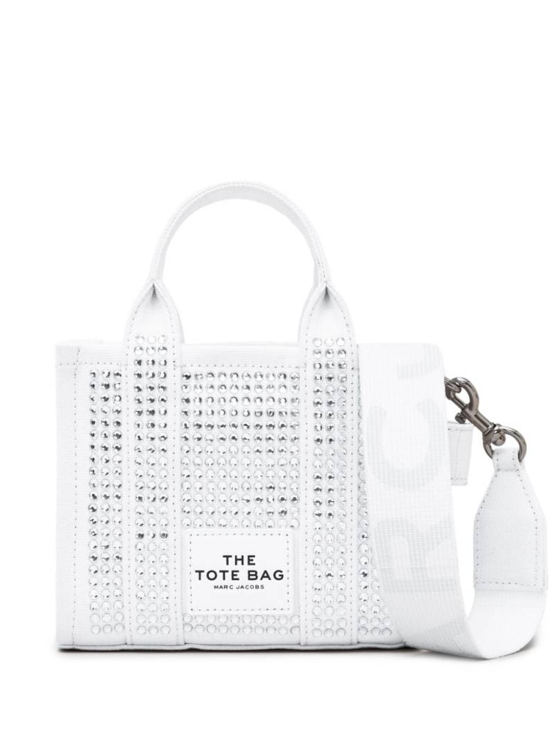 Marc Jacobs The Crystal Canvas Crossbody Tote bag - White von Marc Jacobs