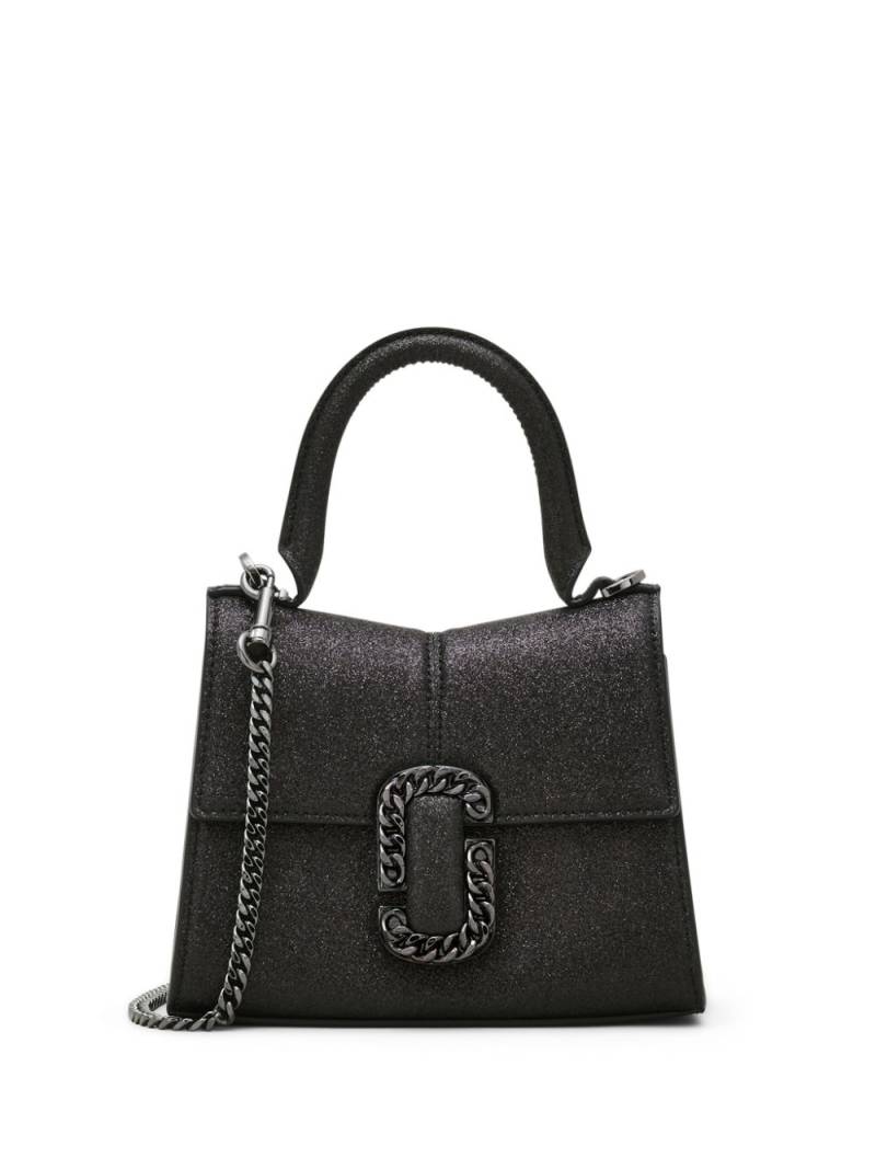 Marc Jacobs The Galactic Glitter Mini St. Marc bag - Black von Marc Jacobs