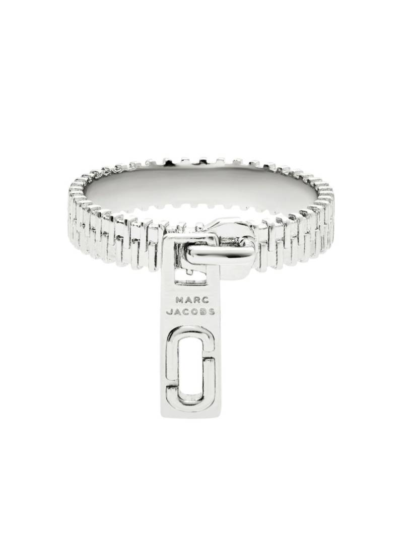 Marc Jacobs The J Marc Zipper ring - Silver von Marc Jacobs