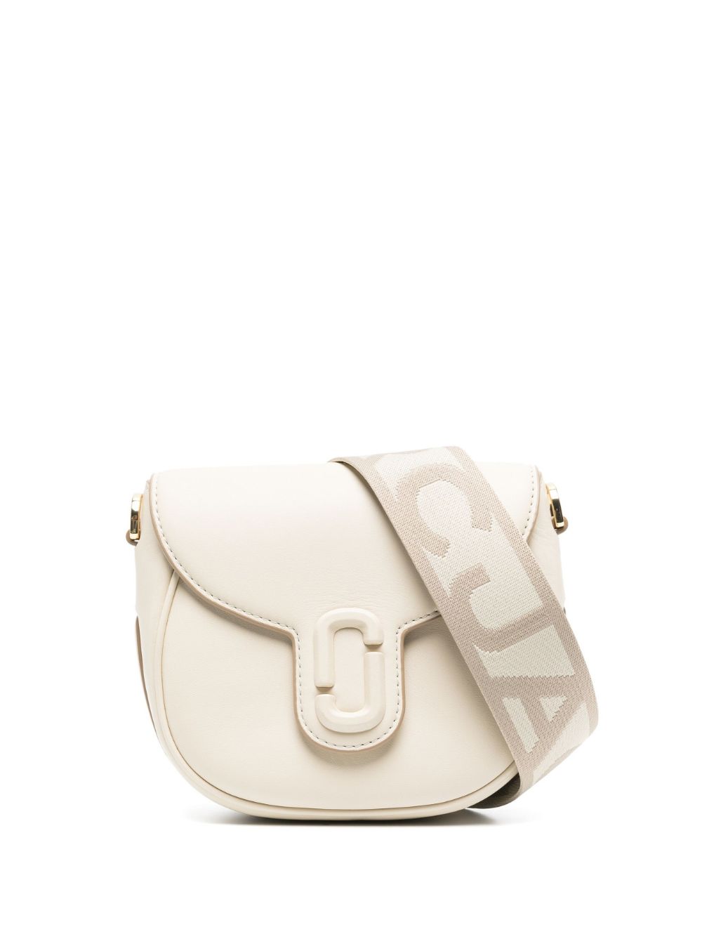 Marc Jacobs The Covered J Marc saddle bag - Neutrals von Marc Jacobs