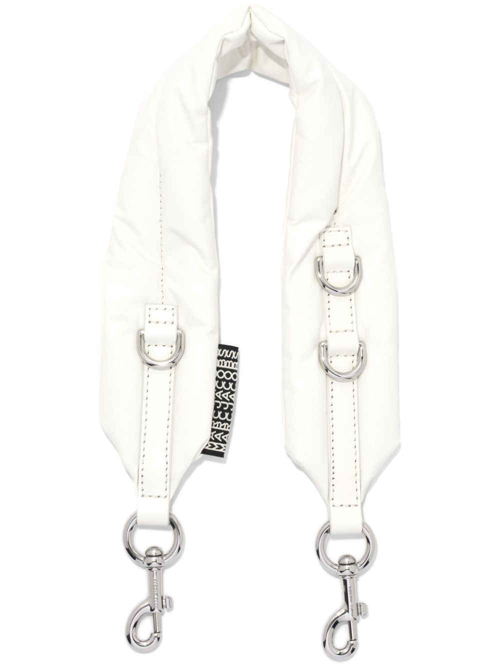 Marc Jacobs The Leather Barcode strap - White von Marc Jacobs