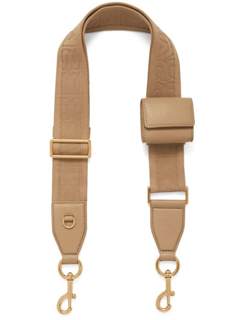 Marc Jacobs The Leather Cargo webbing strap - Neutrals von Marc Jacobs