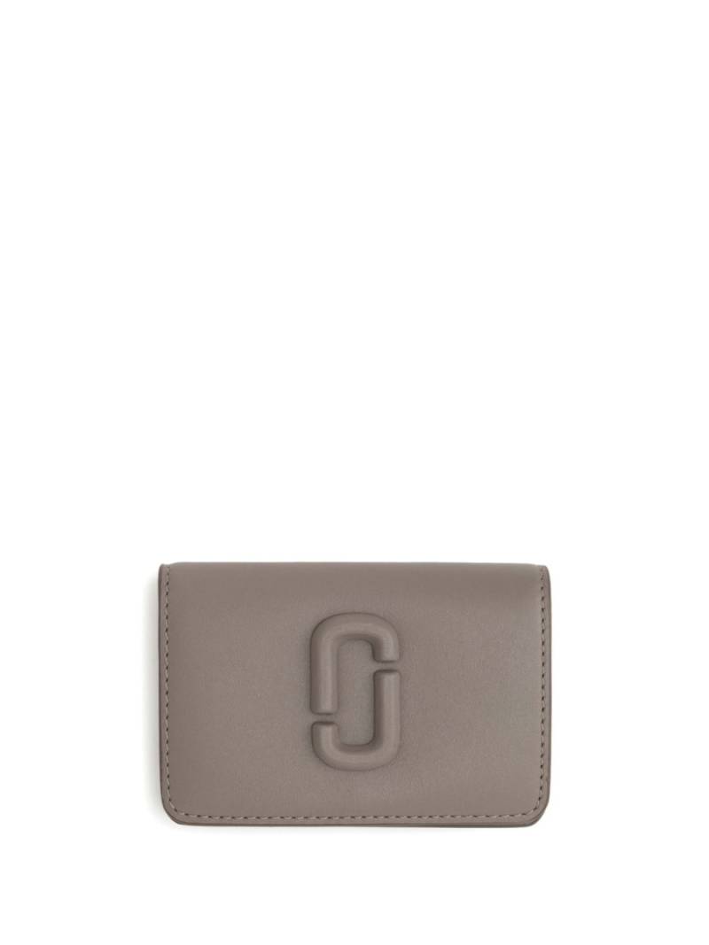 Marc Jacobs The Leather J Marc card holder - Neutrals von Marc Jacobs