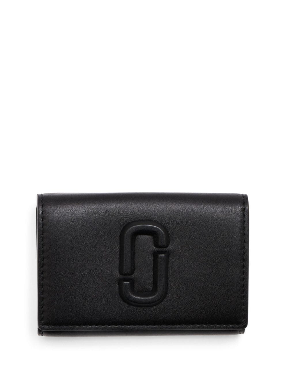 Marc Jacobs The Leather J Marc tri-fold wallet - Black von Marc Jacobs