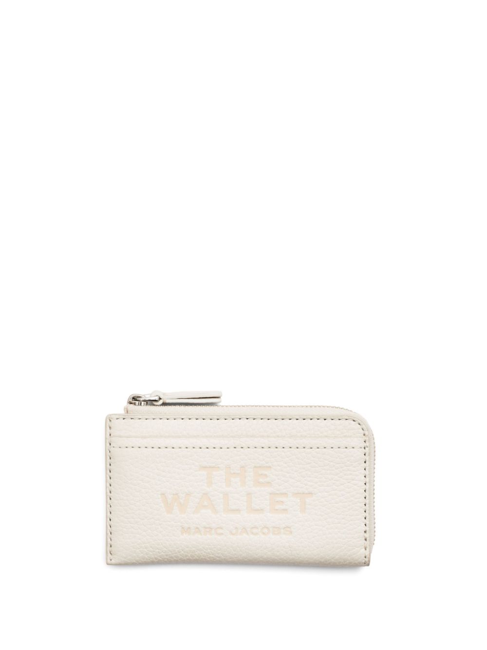 Marc Jacobs The Leather top zip multi wallet - White von Marc Jacobs