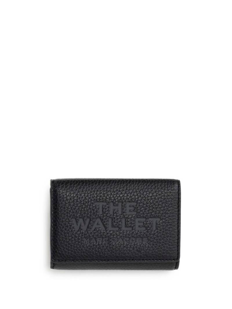 Marc Jacobs The Leather Trifold wallet - Black von Marc Jacobs