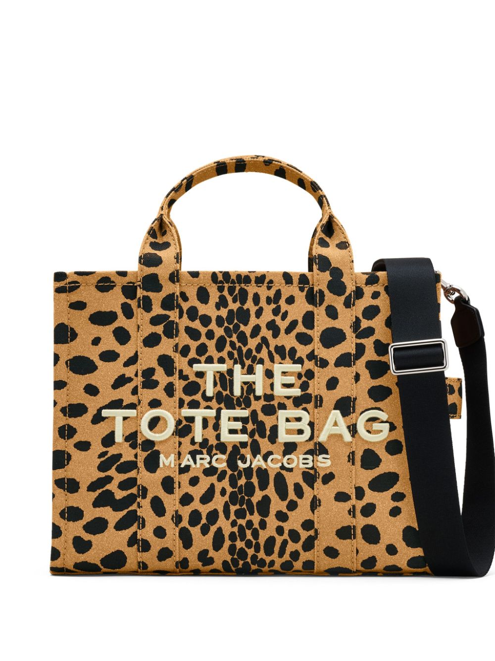 Marc Jacobs The Medium Cheetah Canvas Tote Bag - Neutrals von Marc Jacobs