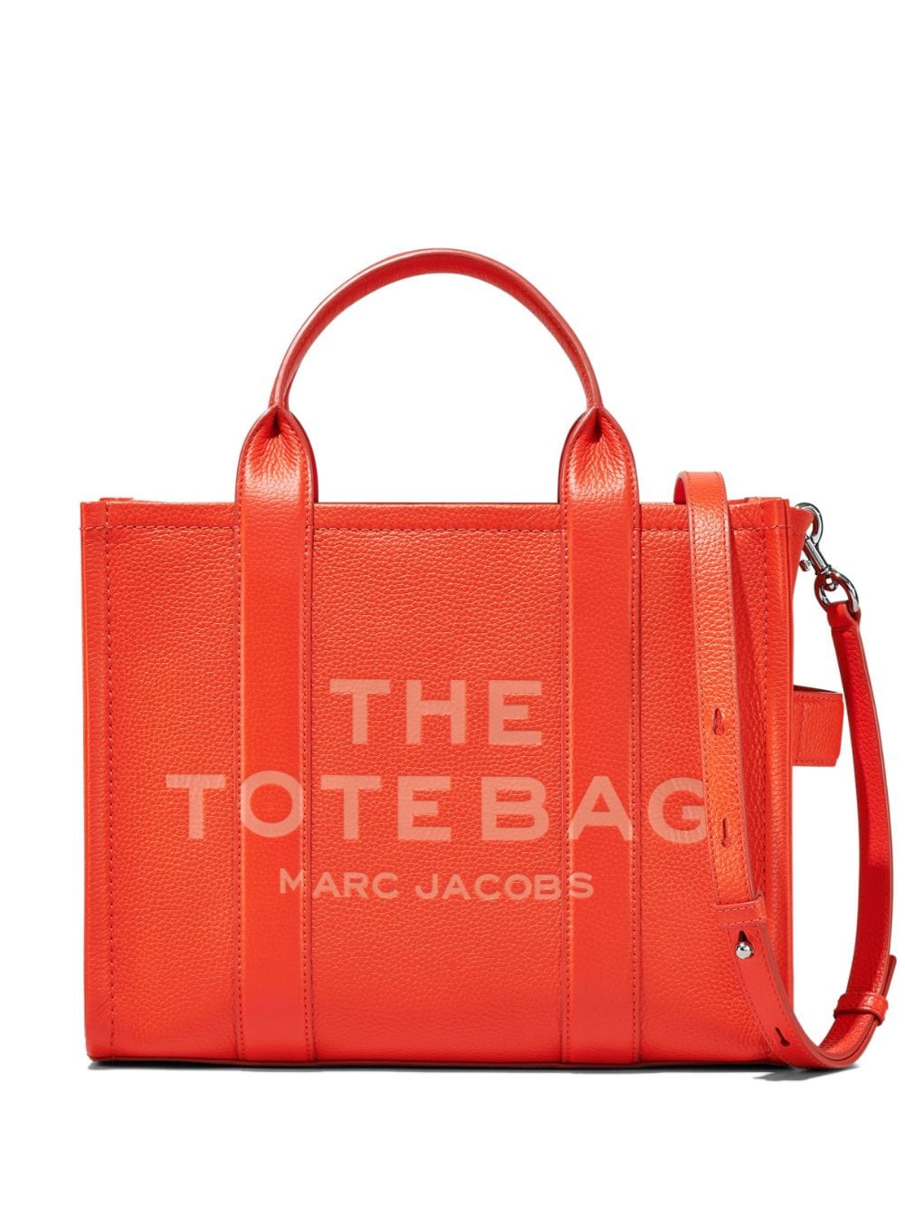 Marc Jacobs The Leather Medium Tote bag - Orange von Marc Jacobs