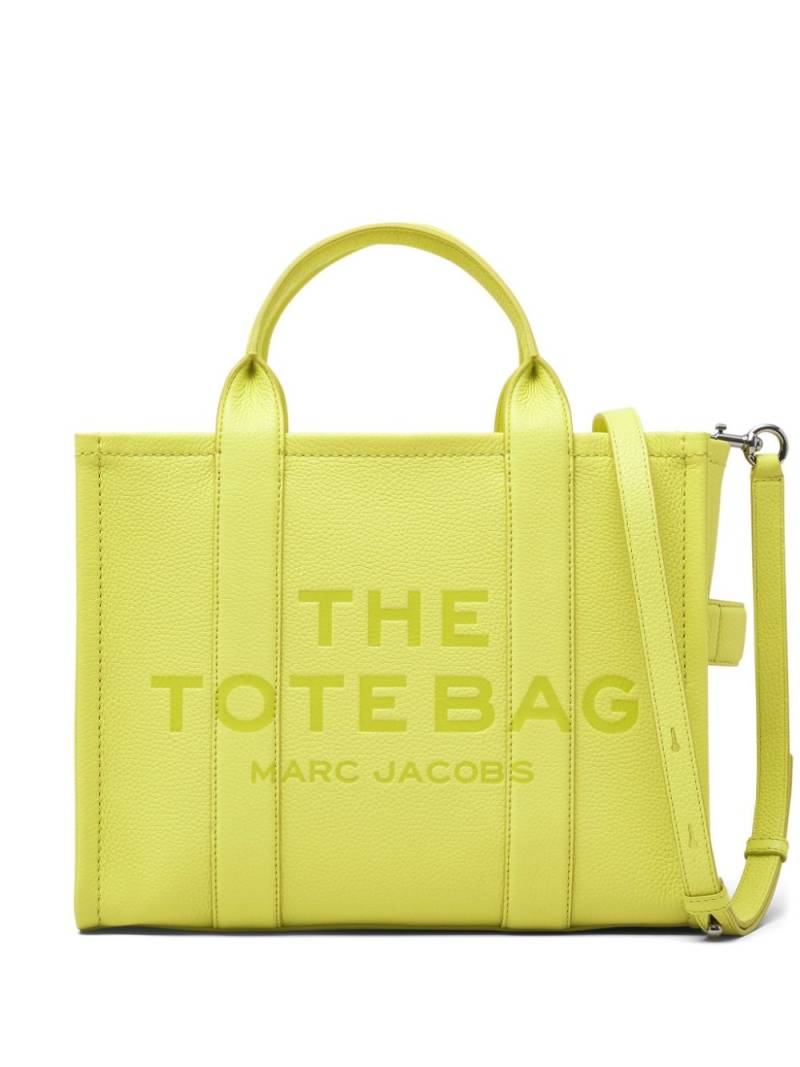 Marc Jacobs The Leather Medium Tote bag - Yellow von Marc Jacobs