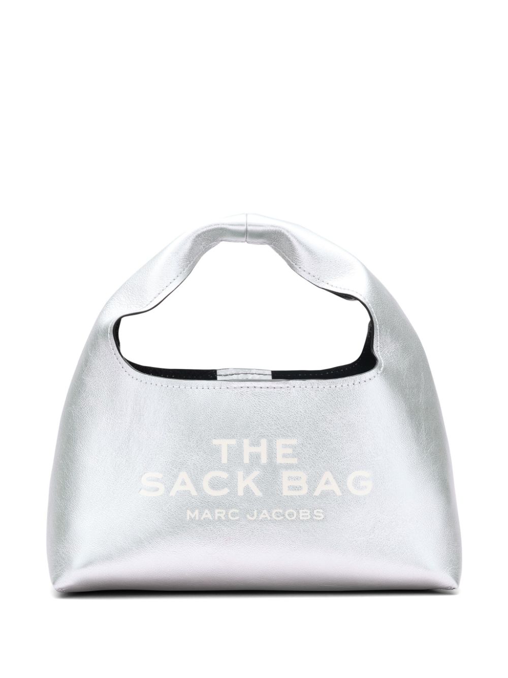 Marc Jacobs The Mini Metallic Sack bag - Silver von Marc Jacobs