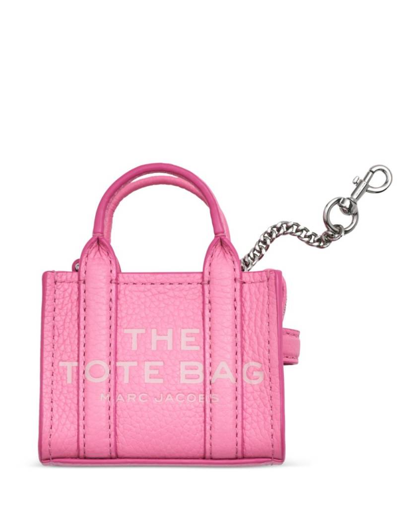 Marc Jacobs The Nano Tote bag charm - Pink von Marc Jacobs