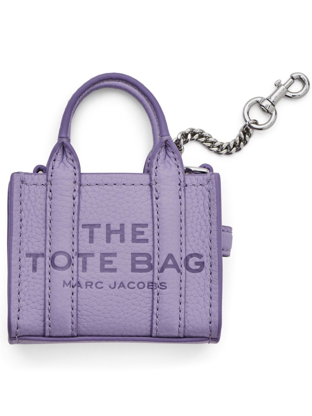 Marc Jacobs The Nano Tote bag charm - Purple von Marc Jacobs