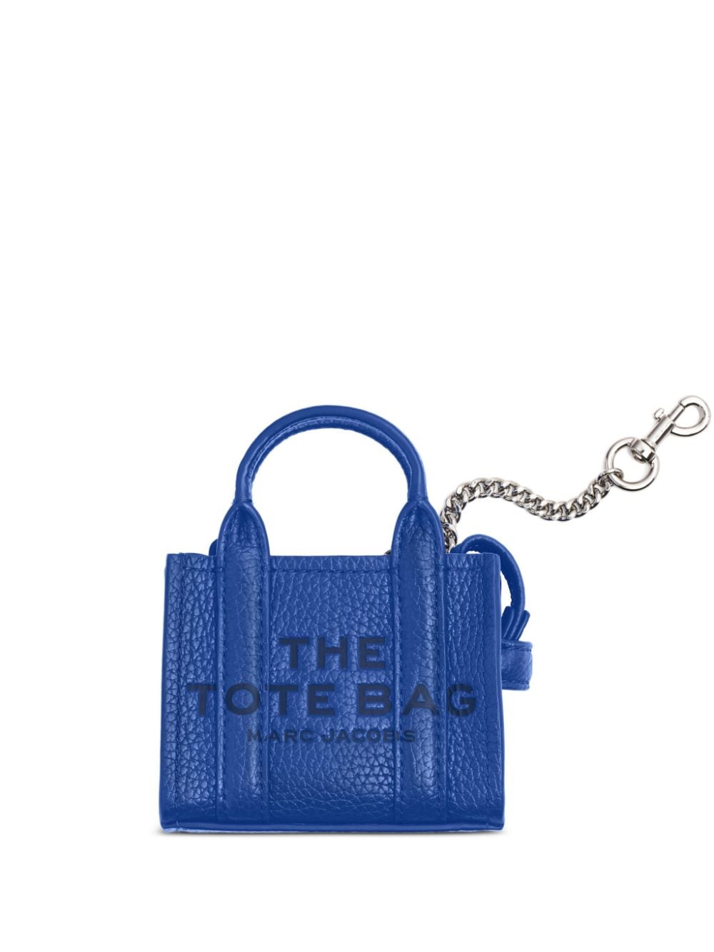 Marc Jacobs The Nano leather charm - Blue von Marc Jacobs