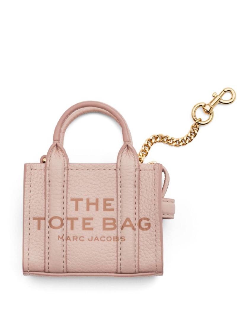 Marc Jacobs The Nano tote bag charm - Pink von Marc Jacobs