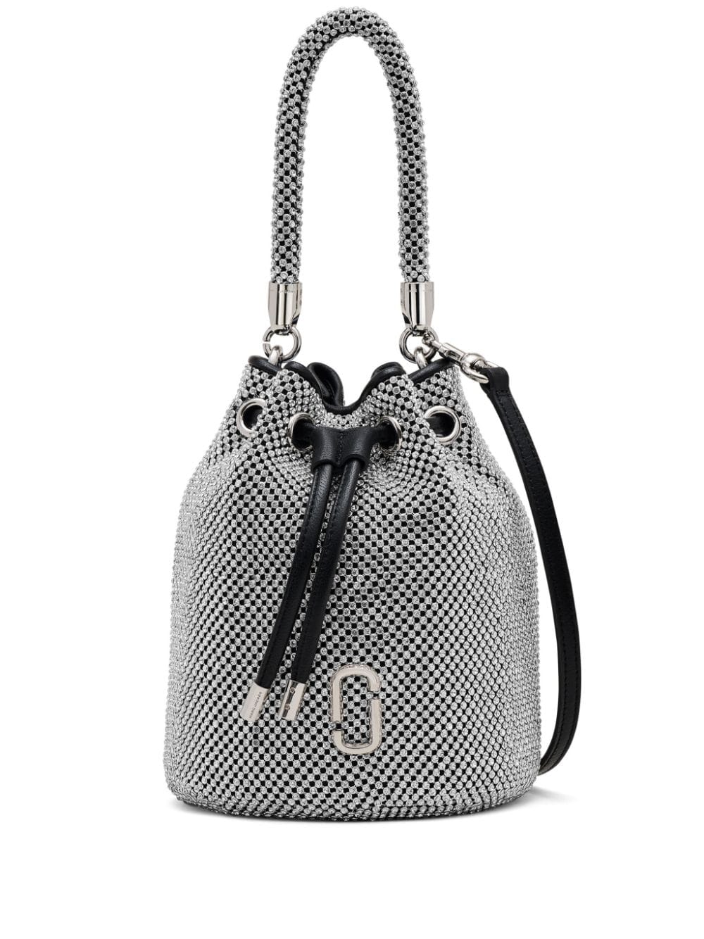 Marc Jacobs The Rhinestone Mini Bucket bag - Silver von Marc Jacobs