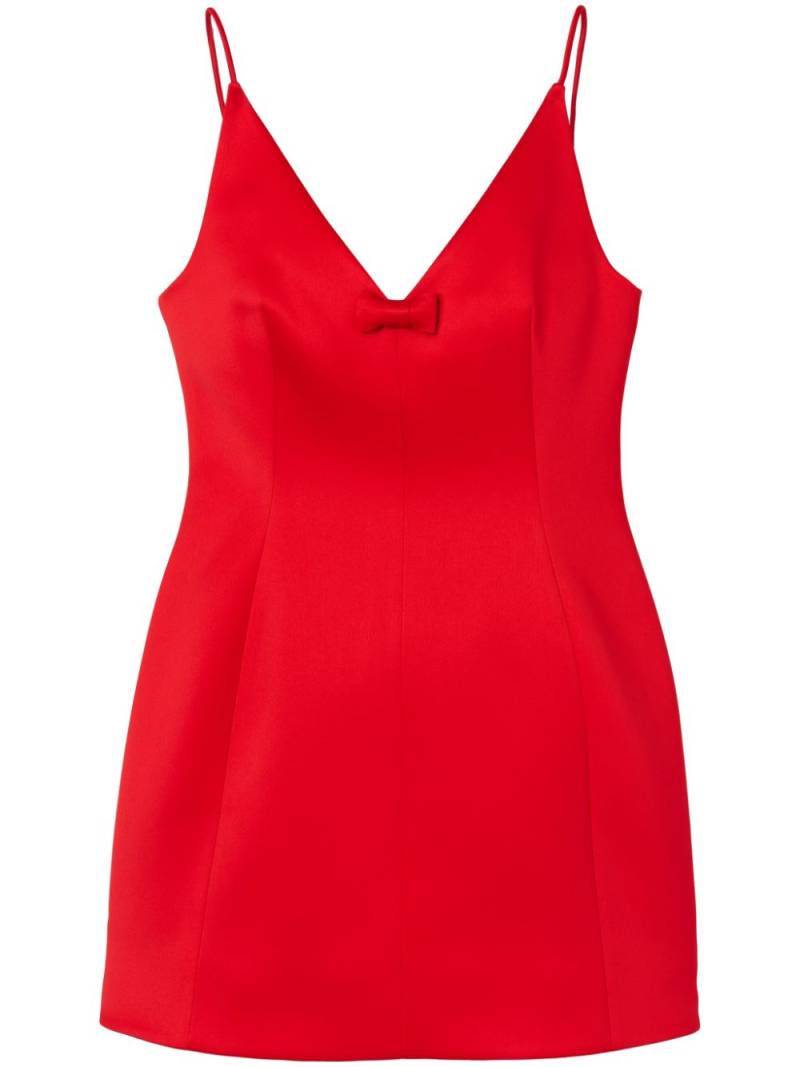 Marc Jacobs The Satin Bow dress - Red von Marc Jacobs