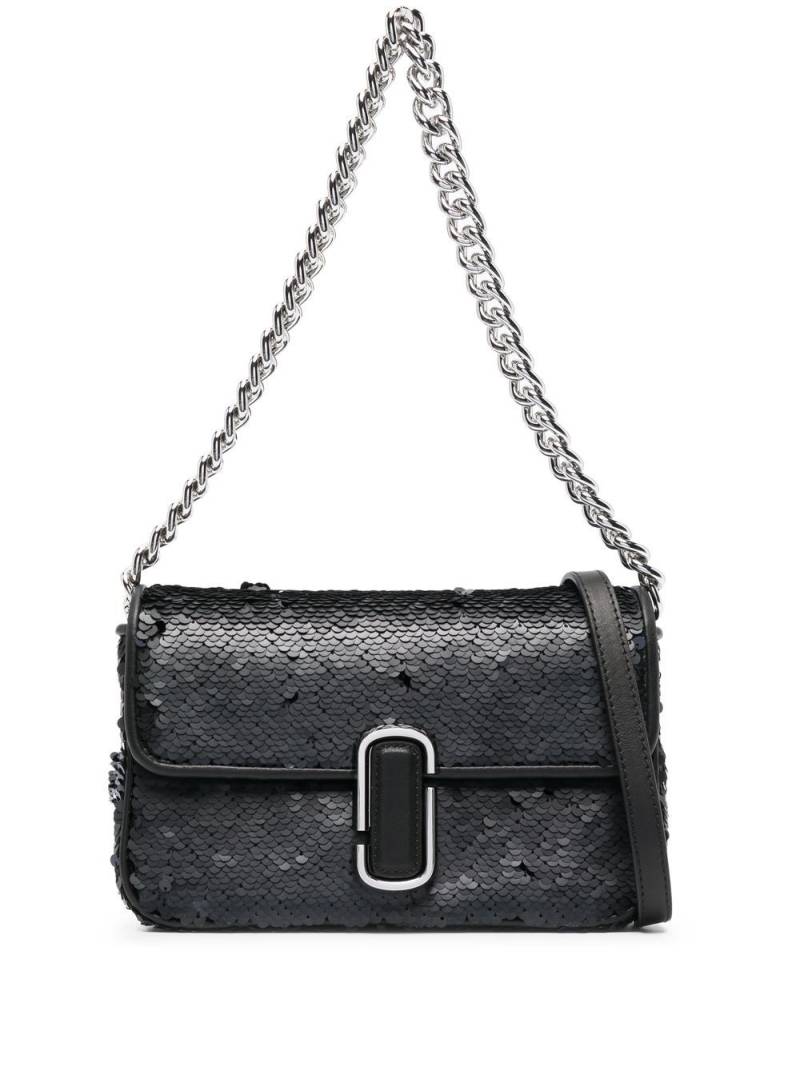 Marc Jacobs The Sequin J Marc shoulder bag - Black von Marc Jacobs