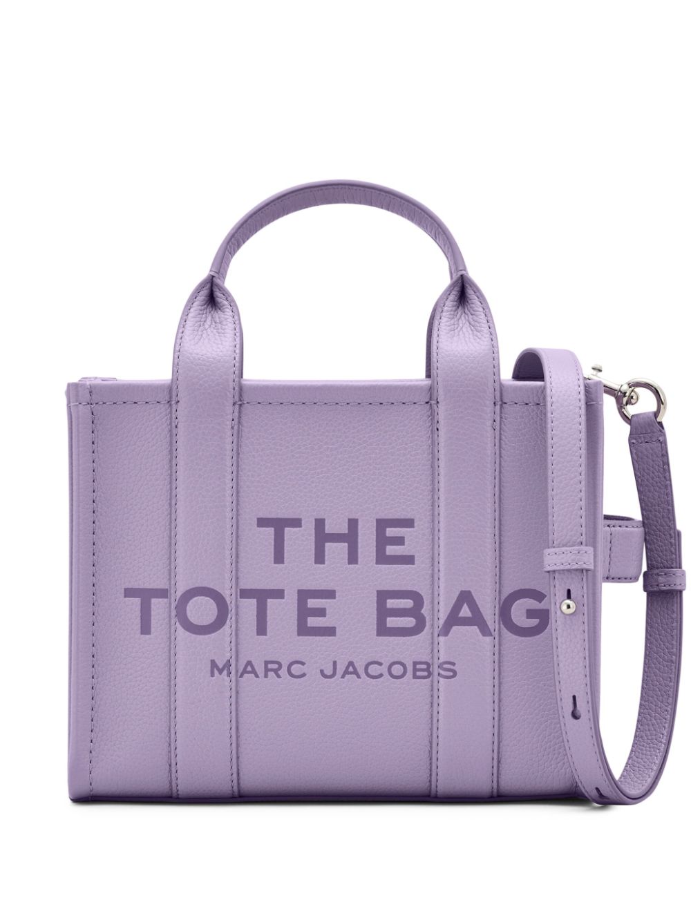 Marc Jacobs The Small Leather Tote Bag - Purple von Marc Jacobs