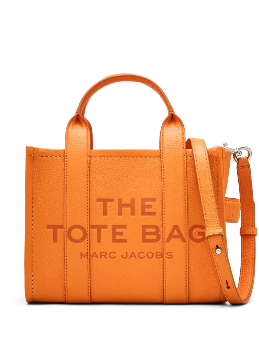 Marc Jacobs The Small Leather tote - Orange von Marc Jacobs