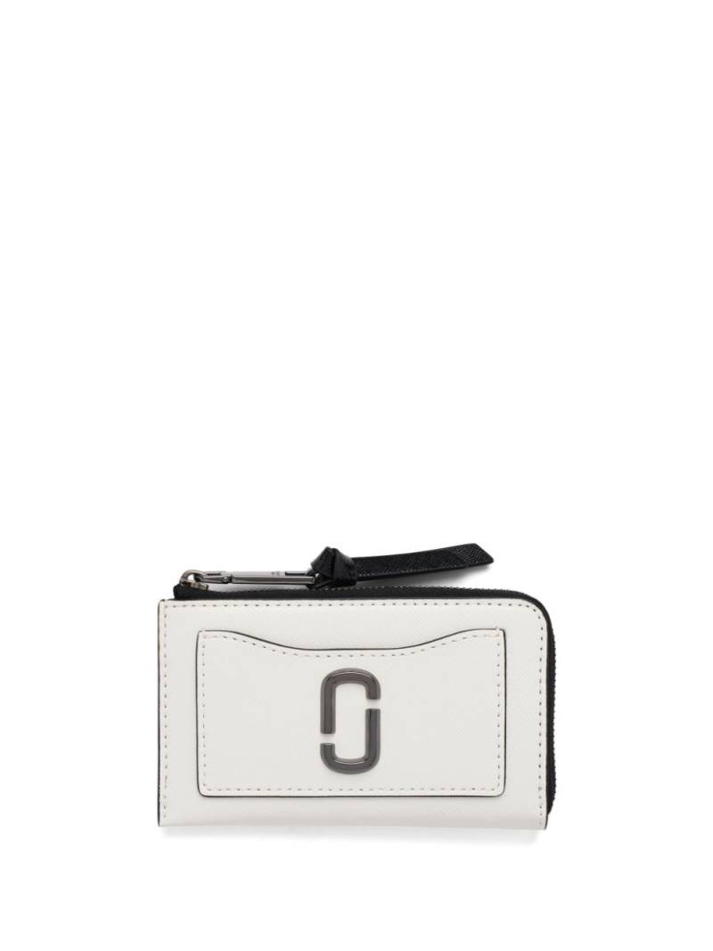 Marc Jacobs The Snapshot leather wallet - White von Marc Jacobs