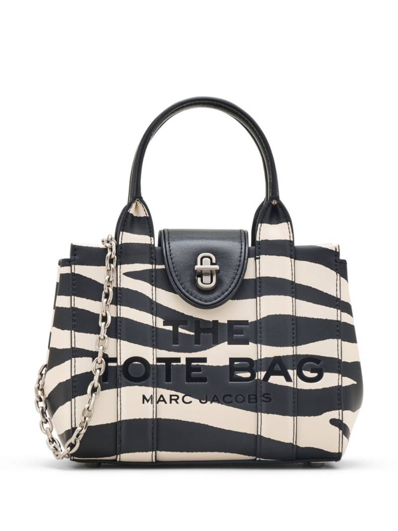 Marc Jacobs The Zebra Turnlock Crossbody Tote bag - Black von Marc Jacobs