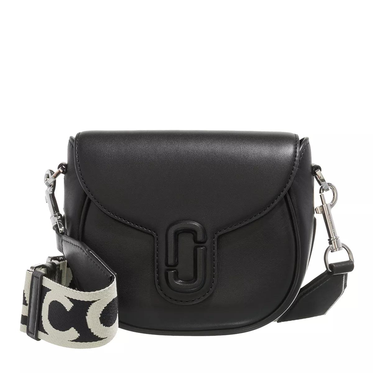 Marc Jacobs Umhängetasche - Leather Covered J Marc - Gr. unisize - in Schwarz - für Damen von Marc Jacobs