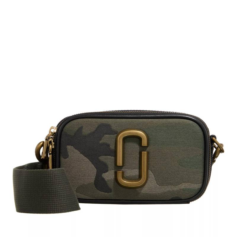 Marc Jacobs Umhängetasche - The Camo Jacquard Snapshot - Gr. unisize - in Grün - für Damen von Marc Jacobs