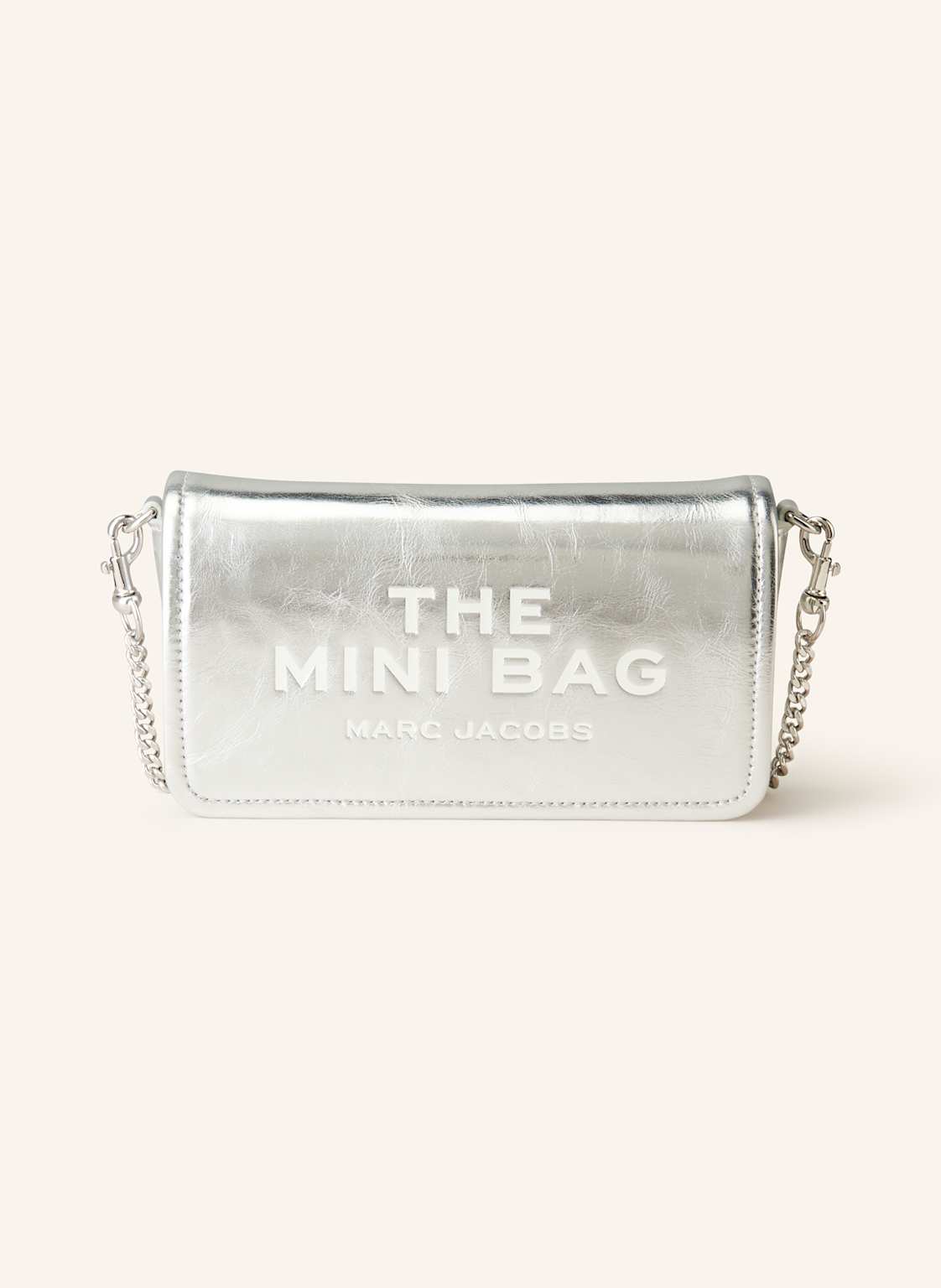 Marc Jacobs Umhängetasche The Mini Cossbody Bag silber von Marc Jacobs