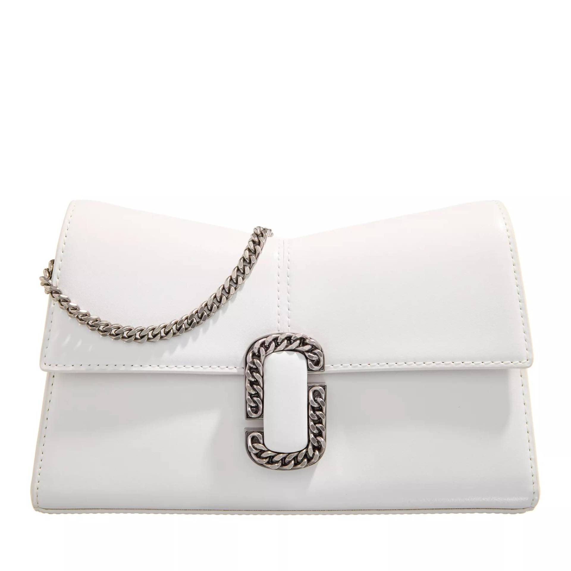 Marc Jacobs Schultertasche - The Saint Marc Shoulder Bag - Gr. unisize - in Weiß - für Damen von Marc Jacobs