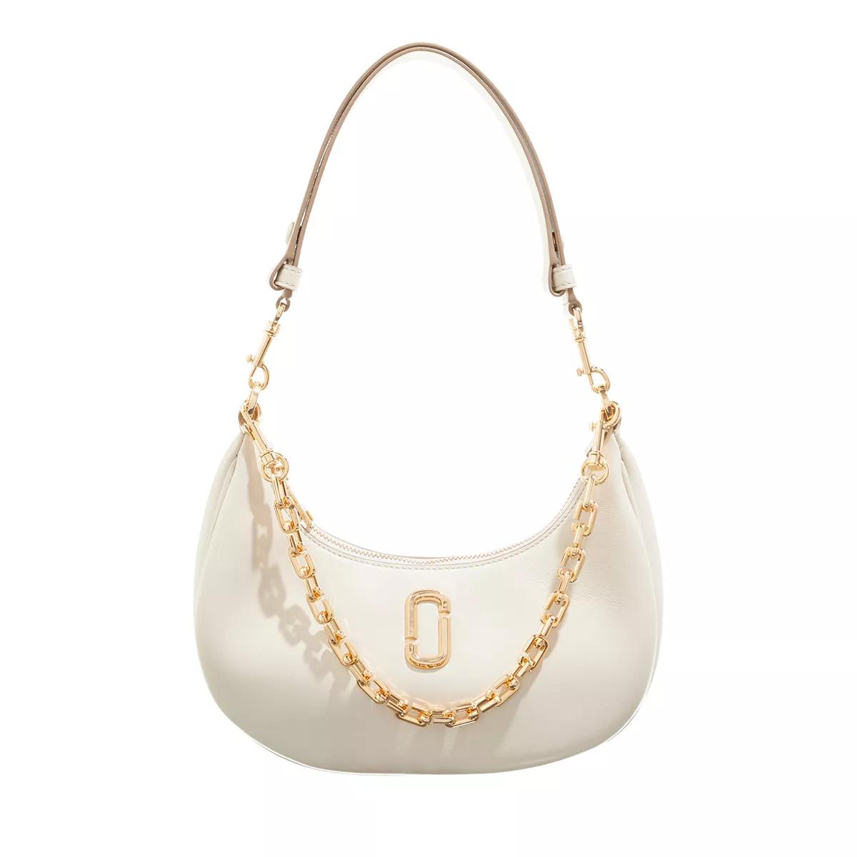 Marc Jacobs Umhängetasche - The Small Curve Leather Bag - Gr. unisize - in Creme - für Damen von Marc Jacobs