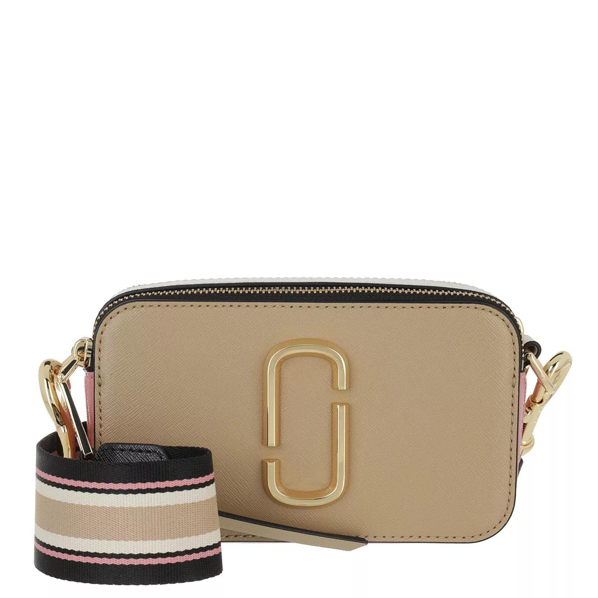 Marc Jacobs Umhängetasche - The Snapshot Small Camera Bag - Gr. unisize - in Beige - für Damen von Marc Jacobs