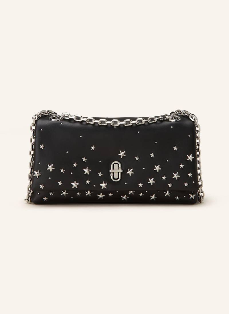 Marc Jacobs Umhängetasche The Star Studded Dual Chain Wallet Mit Nieten schwarz von Marc Jacobs