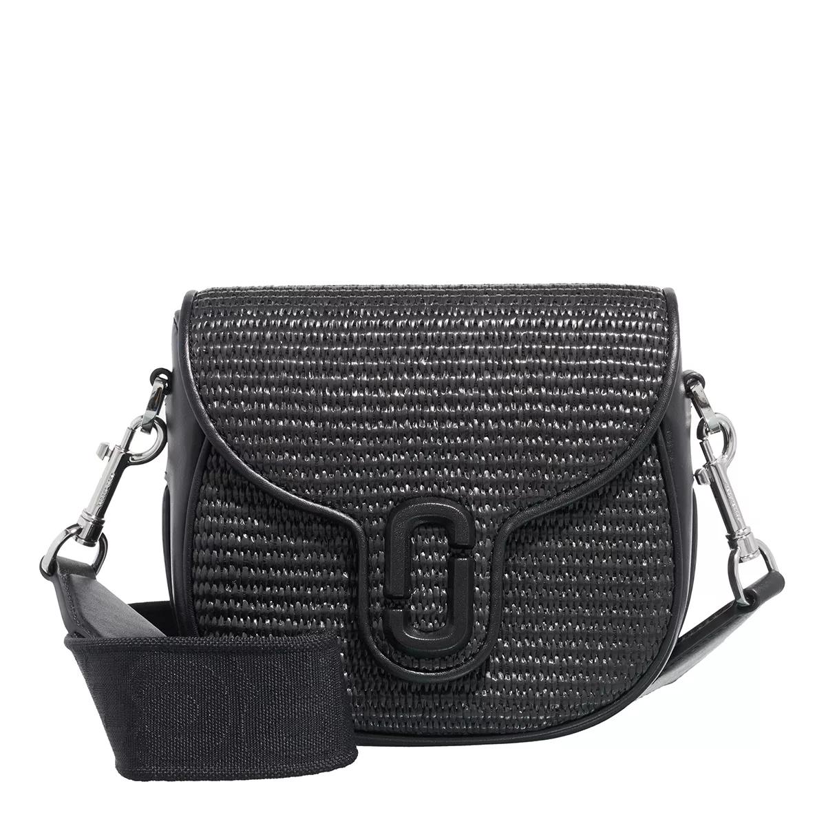 Marc Jacobs Schultertasche - Woven Covered J Marc - Gr. unisize - in Schwarz - für Damen von Marc Jacobs