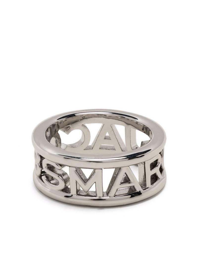 Marc Jacobs The Monogram metal ring - Silver von Marc Jacobs