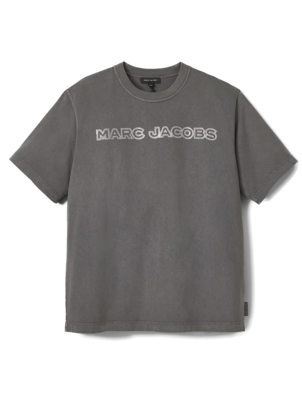 Marc Jacobs crystal-embellished cotton T-shirt - Grey von Marc Jacobs