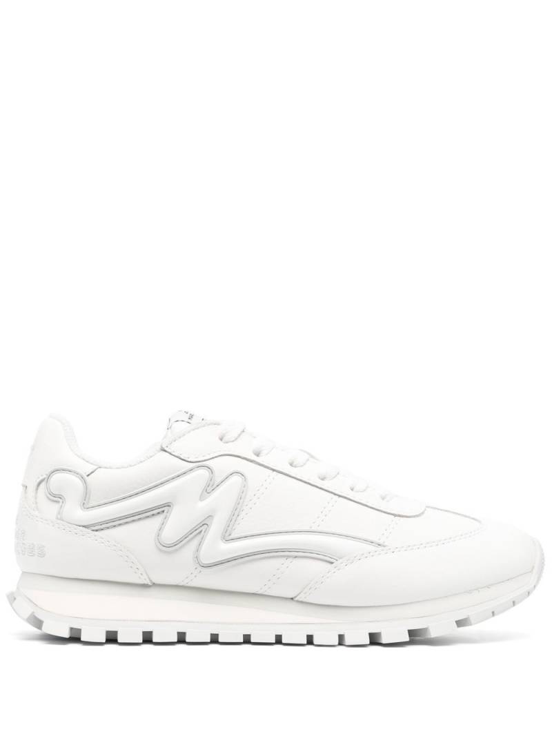 Marc Jacobs The Jogger leather sneakers - White von Marc Jacobs