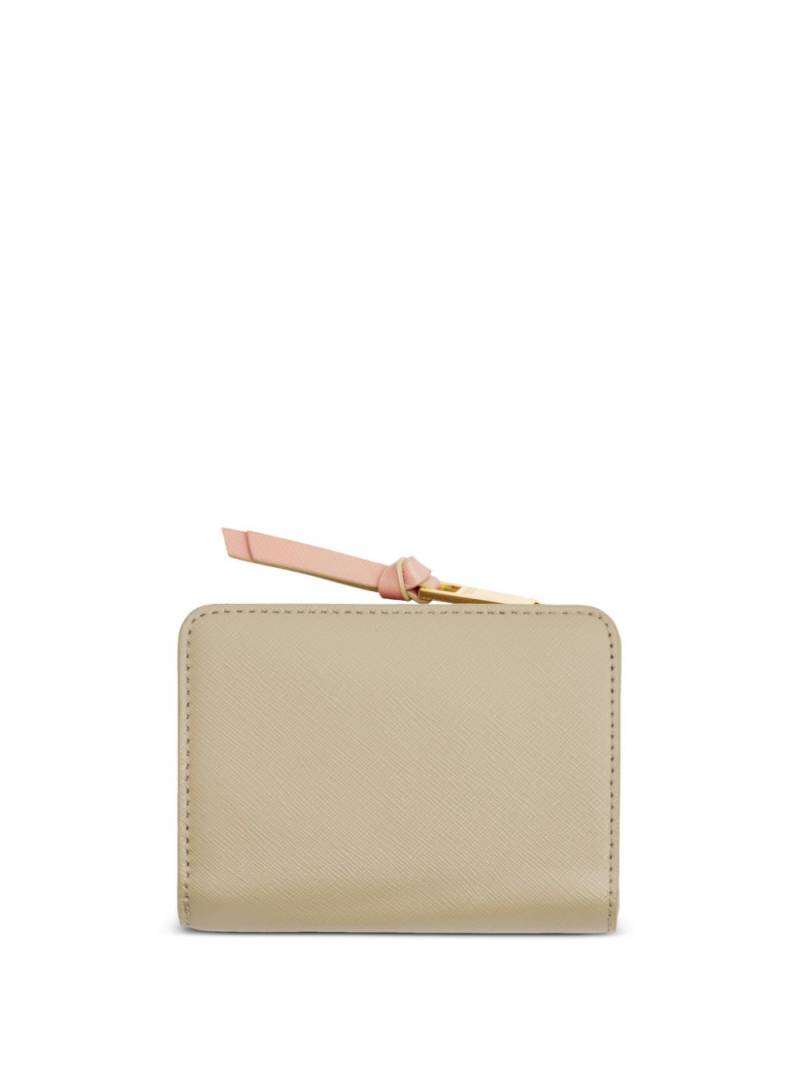 Marc Jacobs The Mini Compact wallet - Neutrals von Marc Jacobs