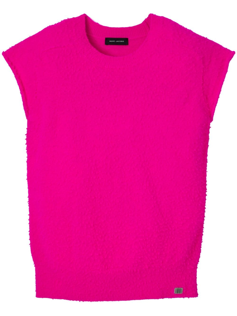 Marc Jacobs Pilled cap-sleeve wool vest - Pink von Marc Jacobs