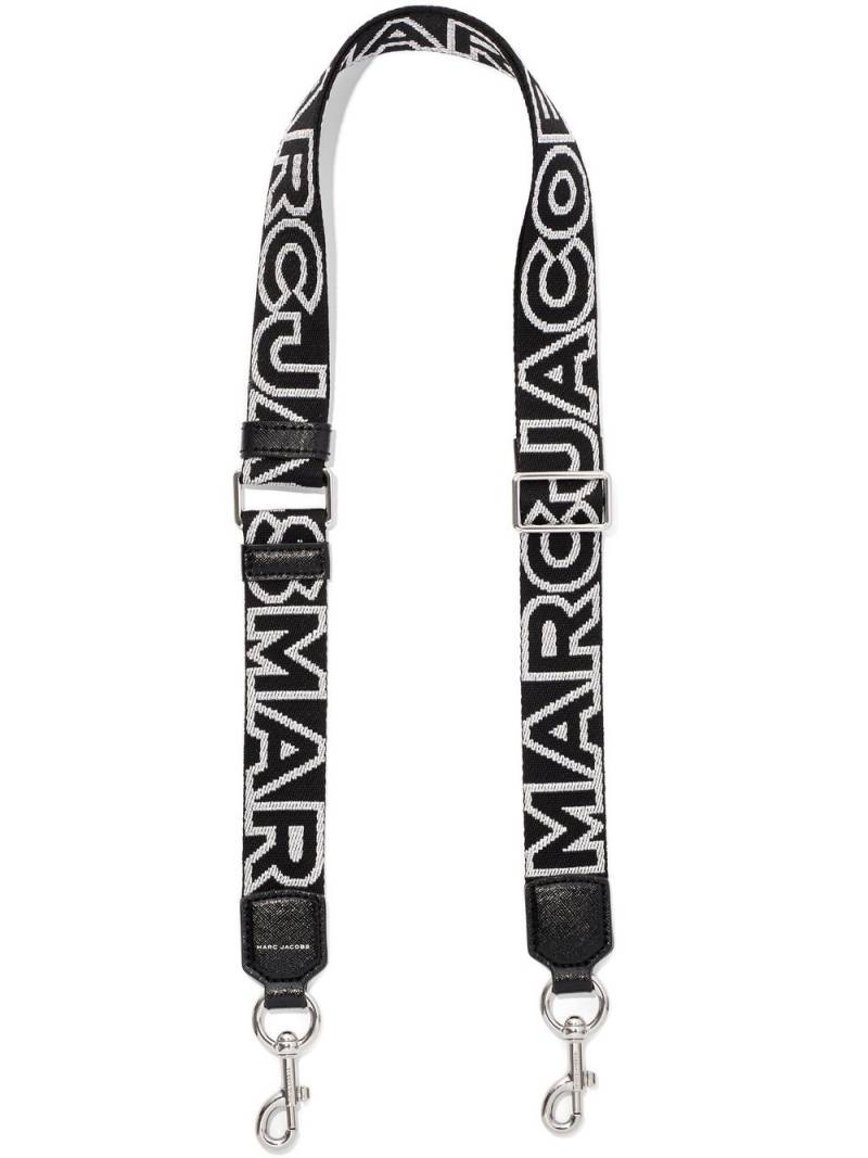 Marc Jacobs The Thin Strap' logo-motif strap - Black von Marc Jacobs