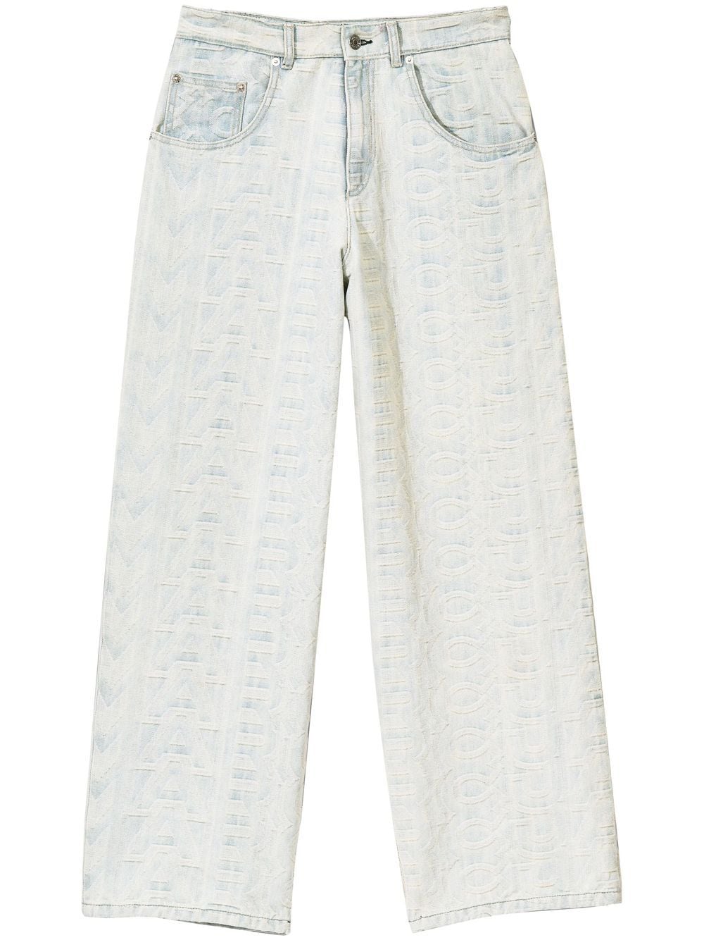 Marc Jacobs The Monogram wide-leg jeans - Grey von Marc Jacobs