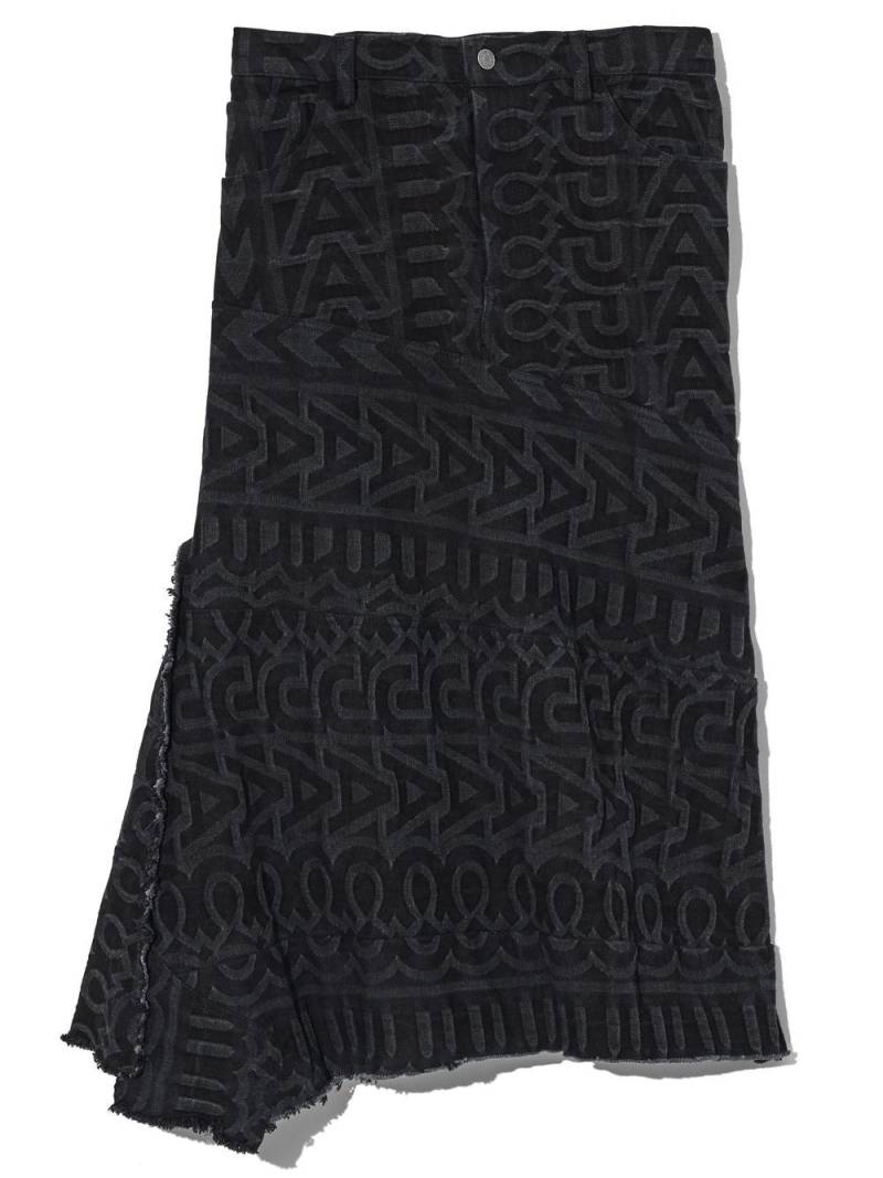 Marc Jacobs The Monogram denim skirt - Black von Marc Jacobs