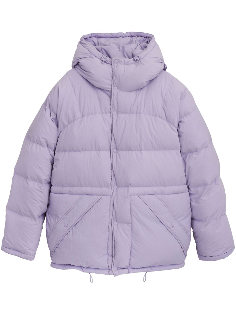 Marc Jacobs long puffer jacket - Purple von Marc Jacobs