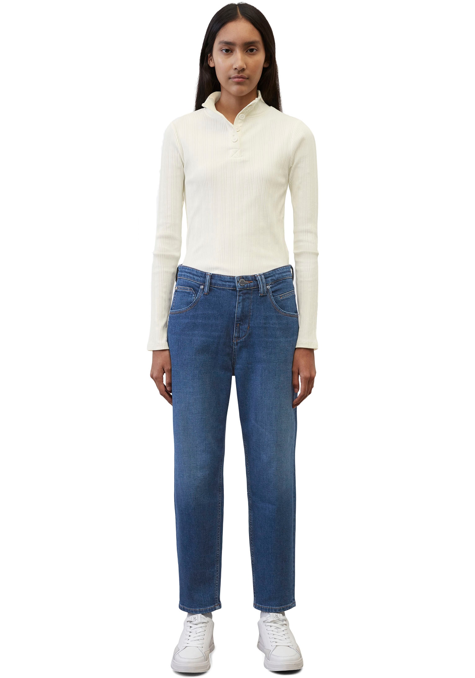 Marc O'Polo DENIM Boyfriend-Jeans »Freja«, in heller Waschung von Marc O'Polo DENIM