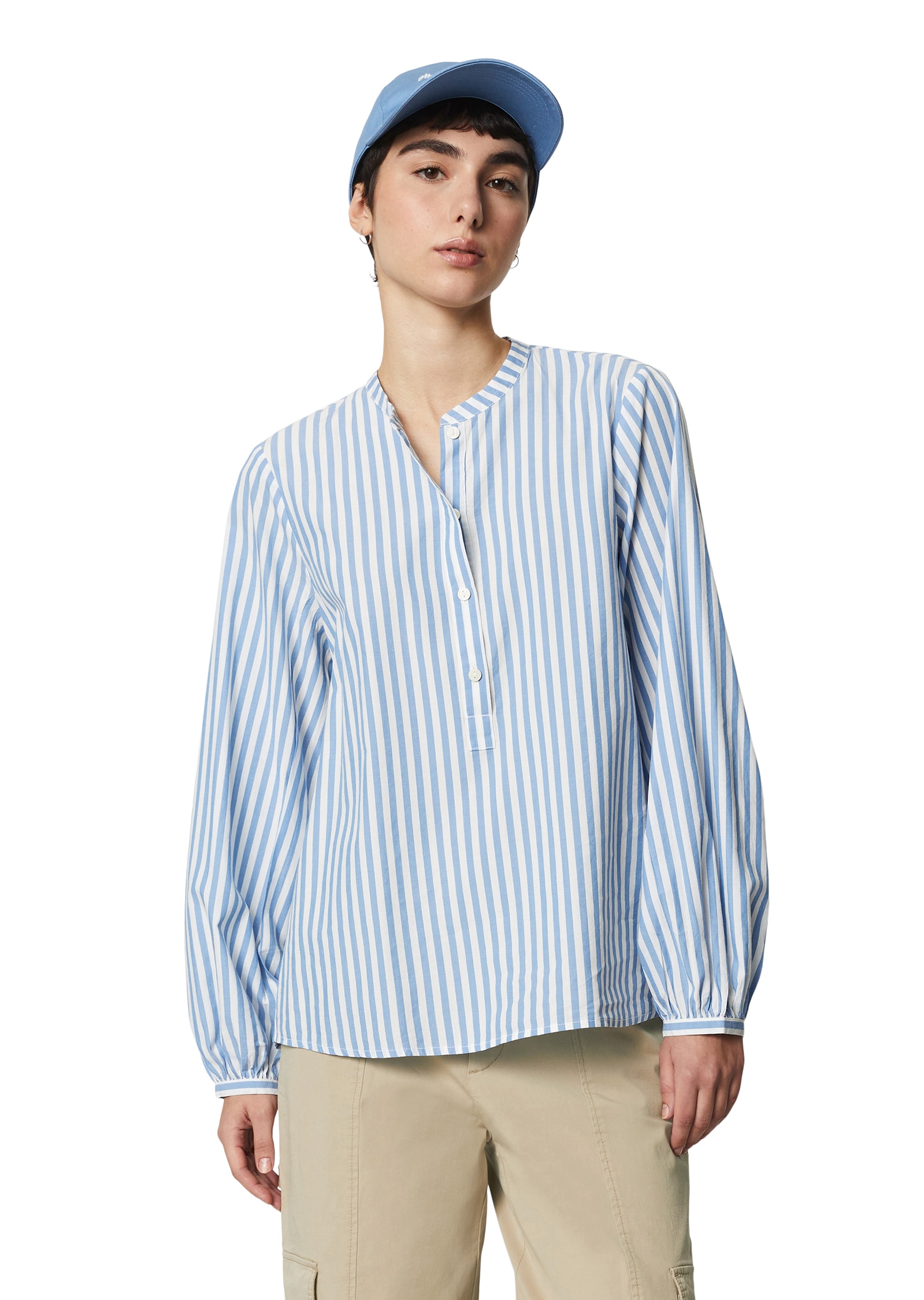 Marc O'Polo DENIM Hemdbluse, mit weiten Ärmeln Marc O'Polo DENIM Hemdbluse, mit weiten Ärmeln von Marc O'Polo DENIM