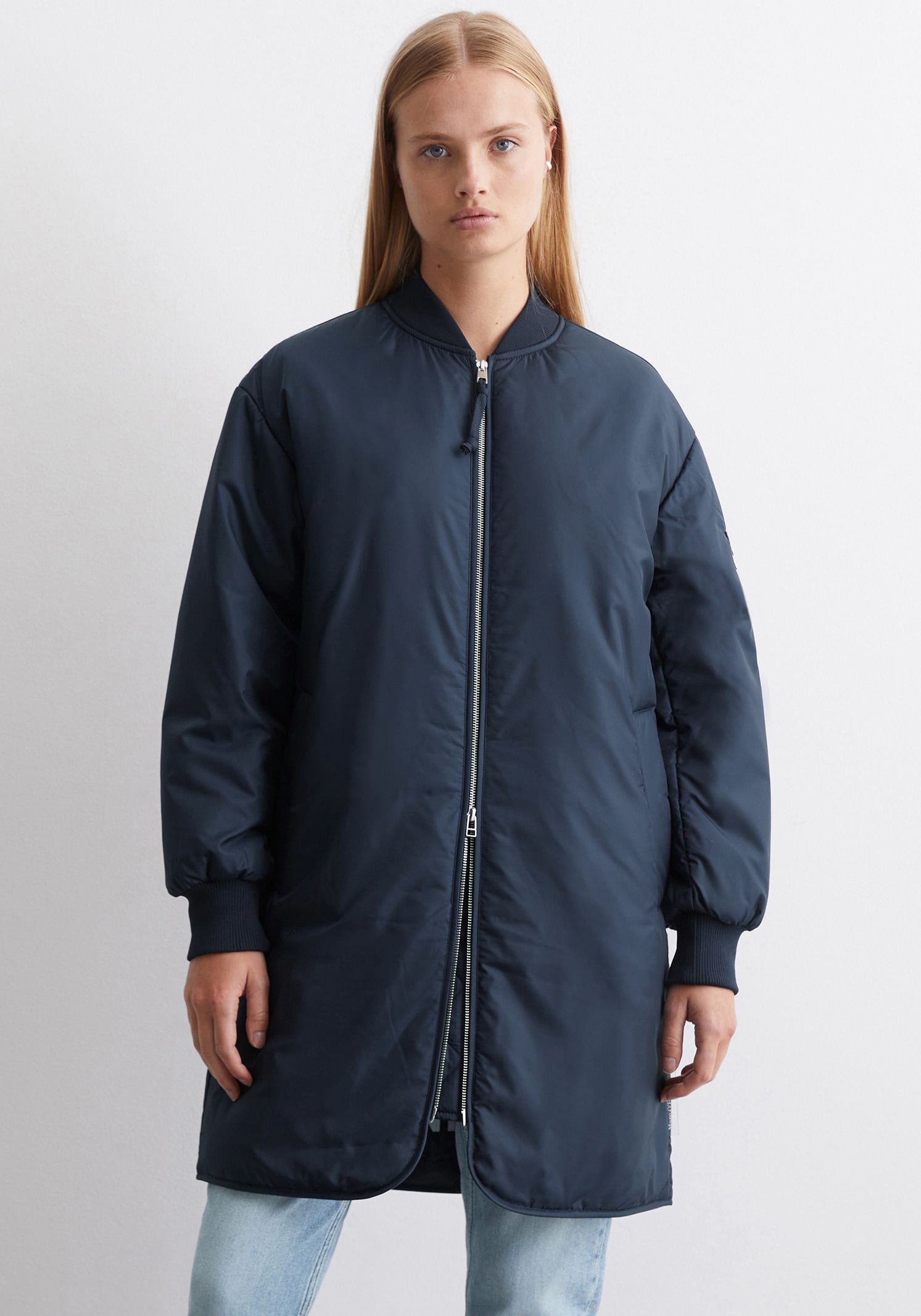 Marc O'Polo DENIM Kurzmantel, im Long-Bomber-Look Marc O'Polo DENIM Kurzmantel, im Long-Bomber-Look von Marc O'Polo DENIM