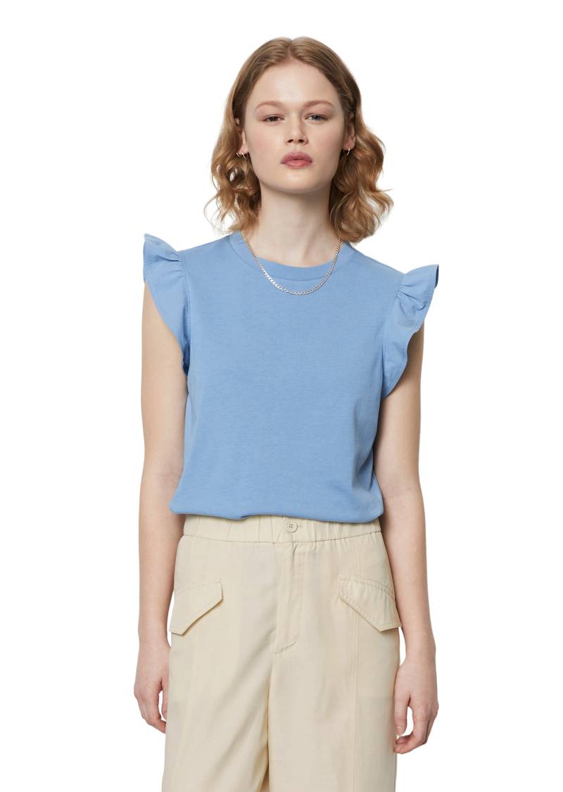 Marc O'Polo DENIM Shirttop, Mit angesagten Ärmel-Volants von Marc O'Polo DENIM