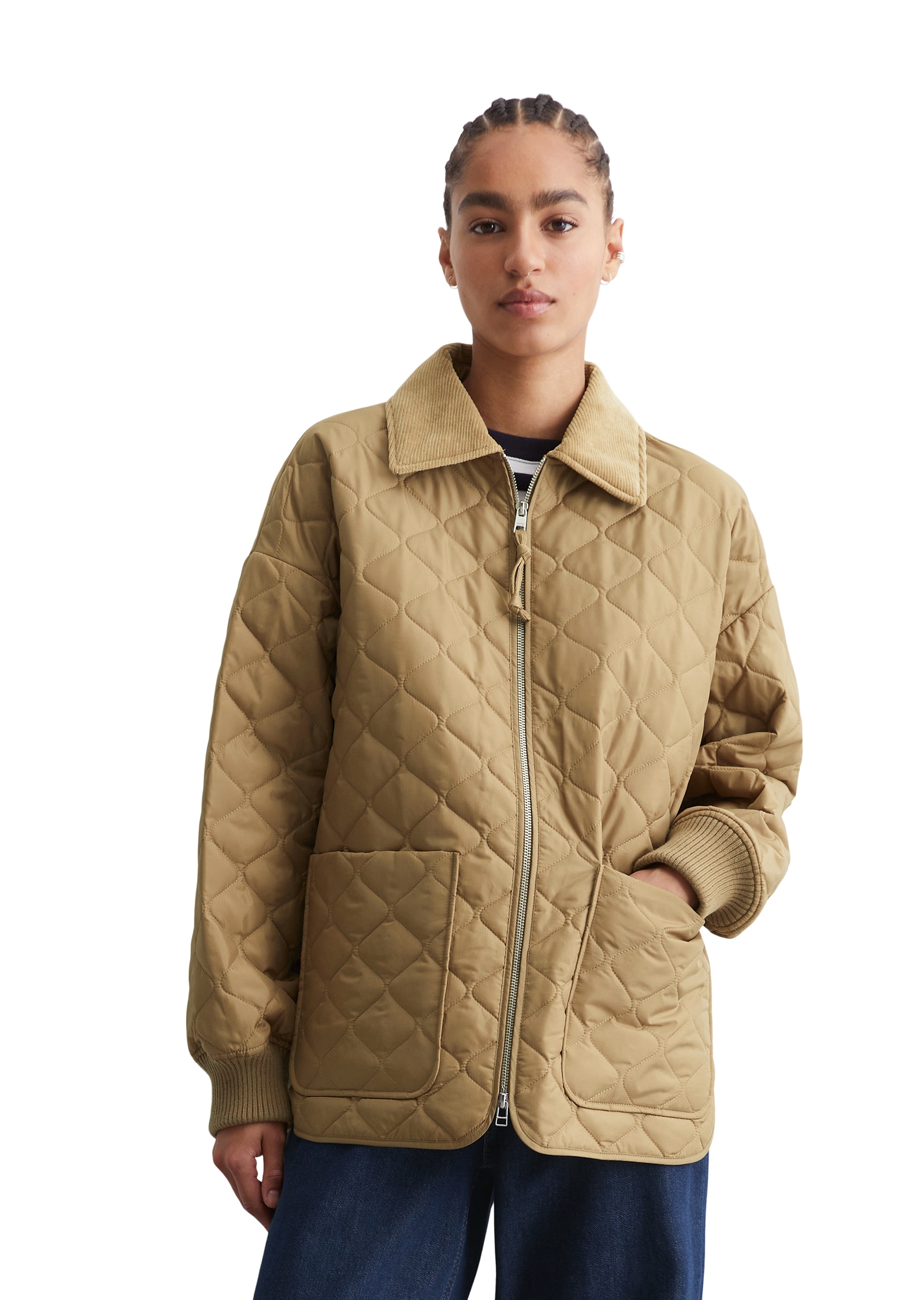 Marc O'Polo DENIM Steppjacke, mit Cordkragen Marc O'Polo DENIM Steppjacke, mit Cordkragen von Marc O'Polo DENIM