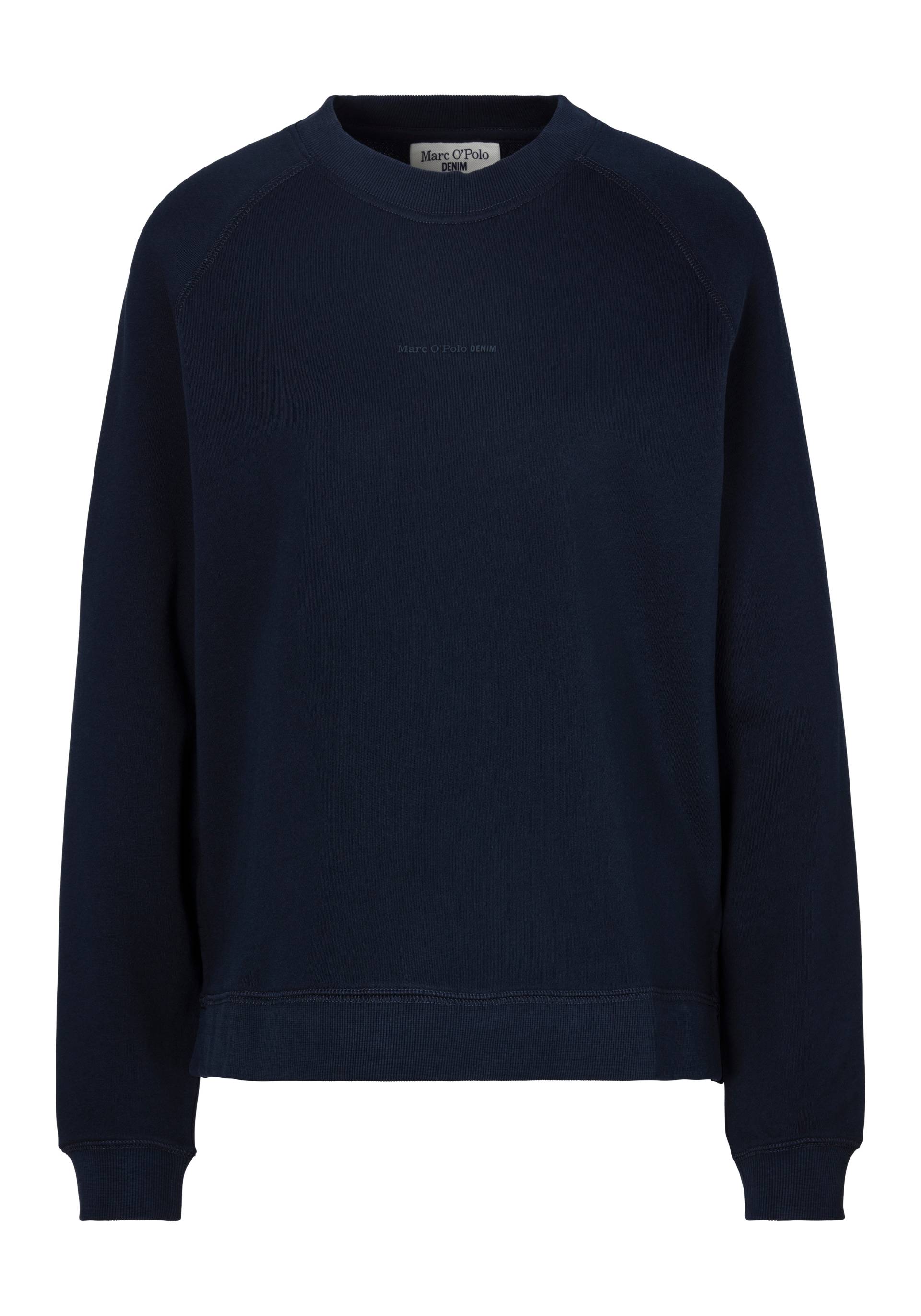 Marc O'Polo DENIM Sweatshirt, Im modernen O-Shape, locker geschnitten und Raglanärmeln von Marc O'Polo DENIM